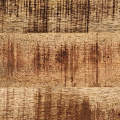 Konsolentisch 70x35x70 cm Raues Massivholz Mango