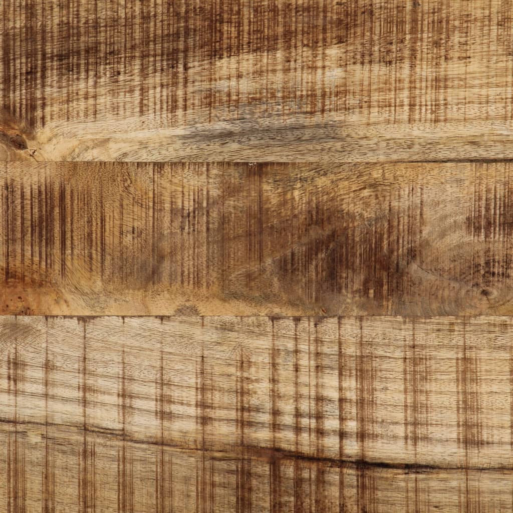 Konsolentisch 100x35x70 cm Raues Massivholz Mango