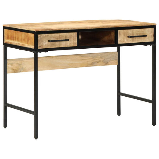 Schreibtisch Braun 100 x 50 x 75 cm massives Mangoholz