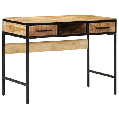 Schreibtisch Braun 100 x 50 x 75 cm massives Mangoholz