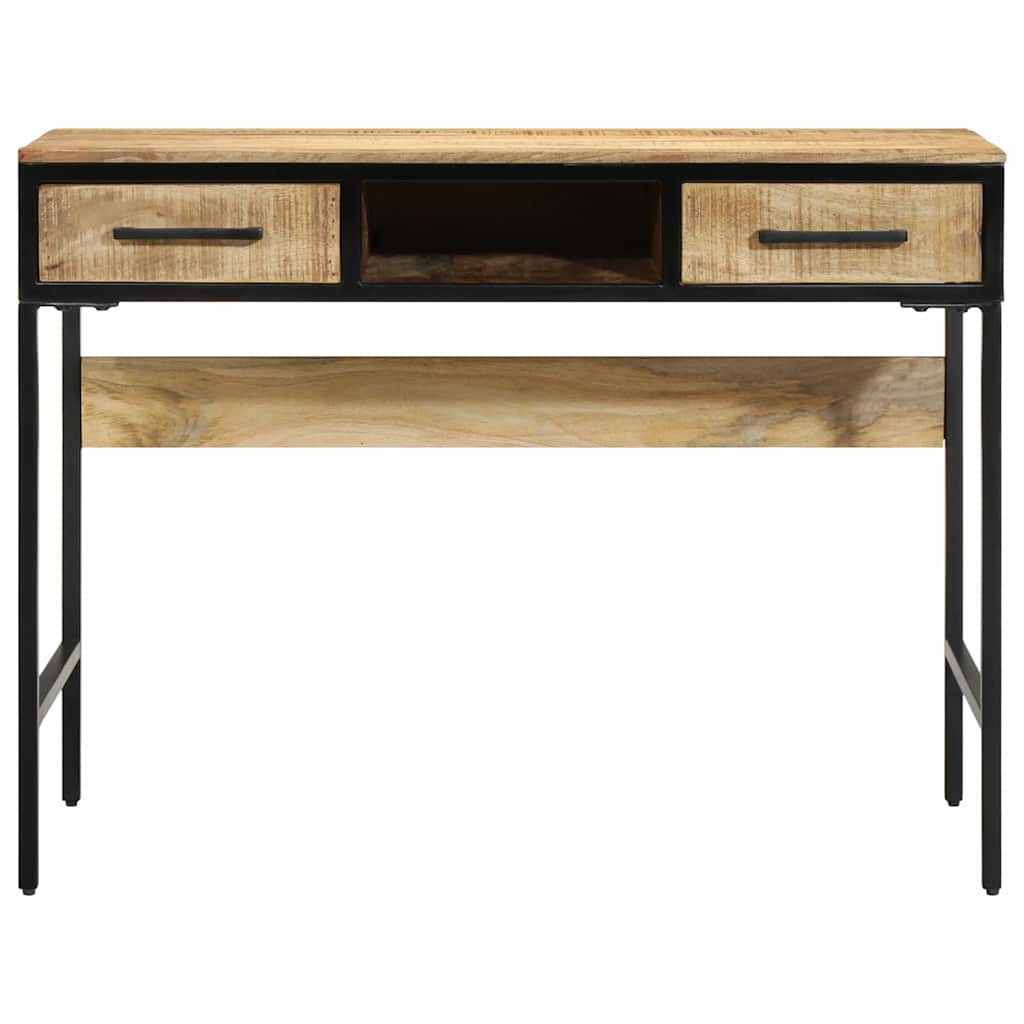 Schreibtisch Braun 100 x 50 x 75 cm massives Mangoholz
