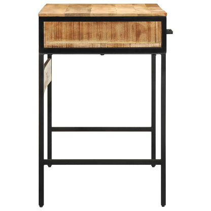 Schreibtisch Braun 100 x 50 x 75 cm massives Mangoholz