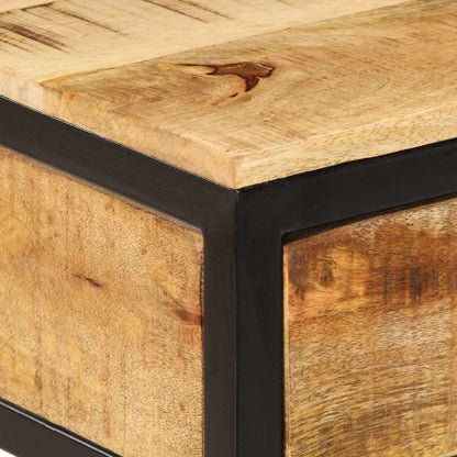 Nachttisch Braun 40 x 35 x 50 cm Massivholz Mango