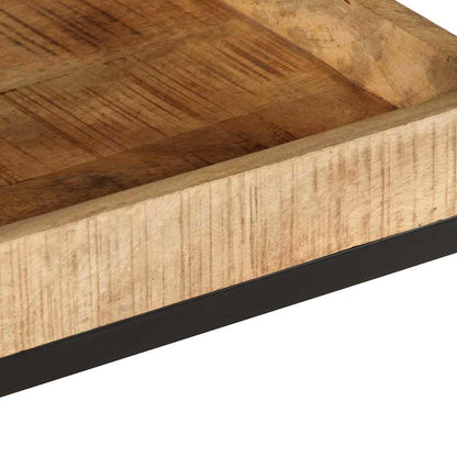 Beistelltisch Braun 35 x 35 x 45 cm massives Mangoholz