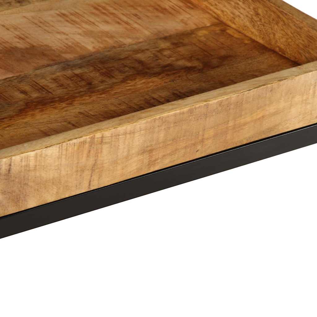 Beistelltisch Braun 45 x 45 x 45 cm massives Mangoholz