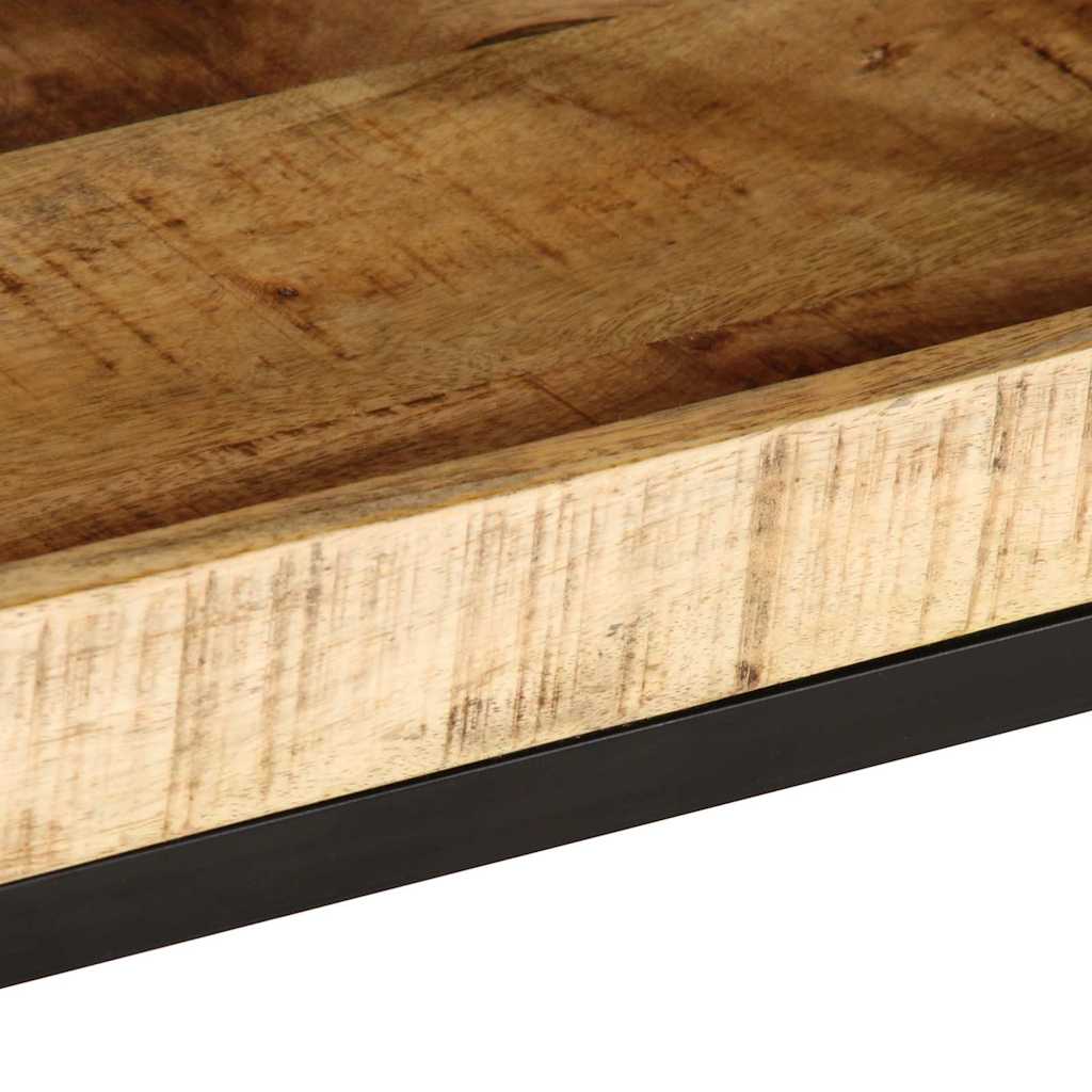 Beistelltisch Braun 55 x 55 x 45 cm massives Mangoholz