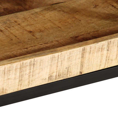 Beistelltisch Braun 55 x 55 x 45 cm massives Mangoholz