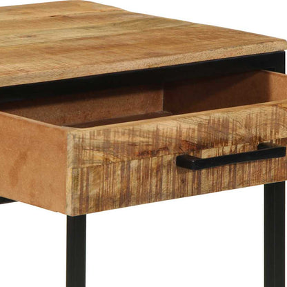 Schminktisch Braun 100 x 40 x 120 cm Massivholz Mango