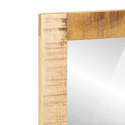 Schminktisch Braun 100 x 40 x 120 cm Massivholz Mango