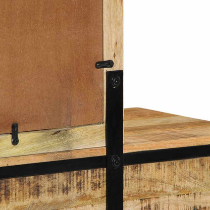 Schminktisch Braun 100 x 40 x 120 cm Massivholz Mango