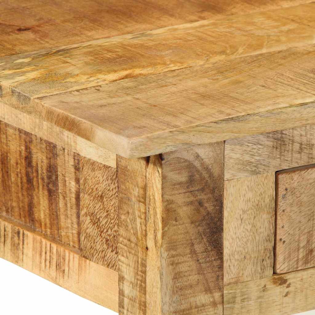 Schminktisch Braun 100 x 40 x 120 cm Massivholz Mango