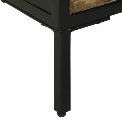 Sideboard Braun 70 x 35 x 70 cm Massivholz Mango