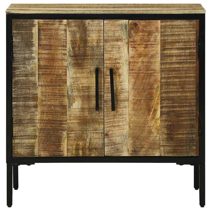 Sideboard Braun 70 x 35 x 70 cm Massivholz Mango