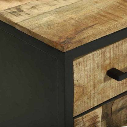 Sideboard Braun 70 x 35 x 70 cm Massivholz Mango