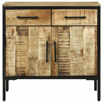 Sideboard Braun 70 x 35 x 70 cm Massivholz Mango