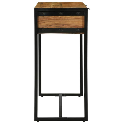 Konsolentisch Braun 90 x 35 x 75 cm massives Mangoholz