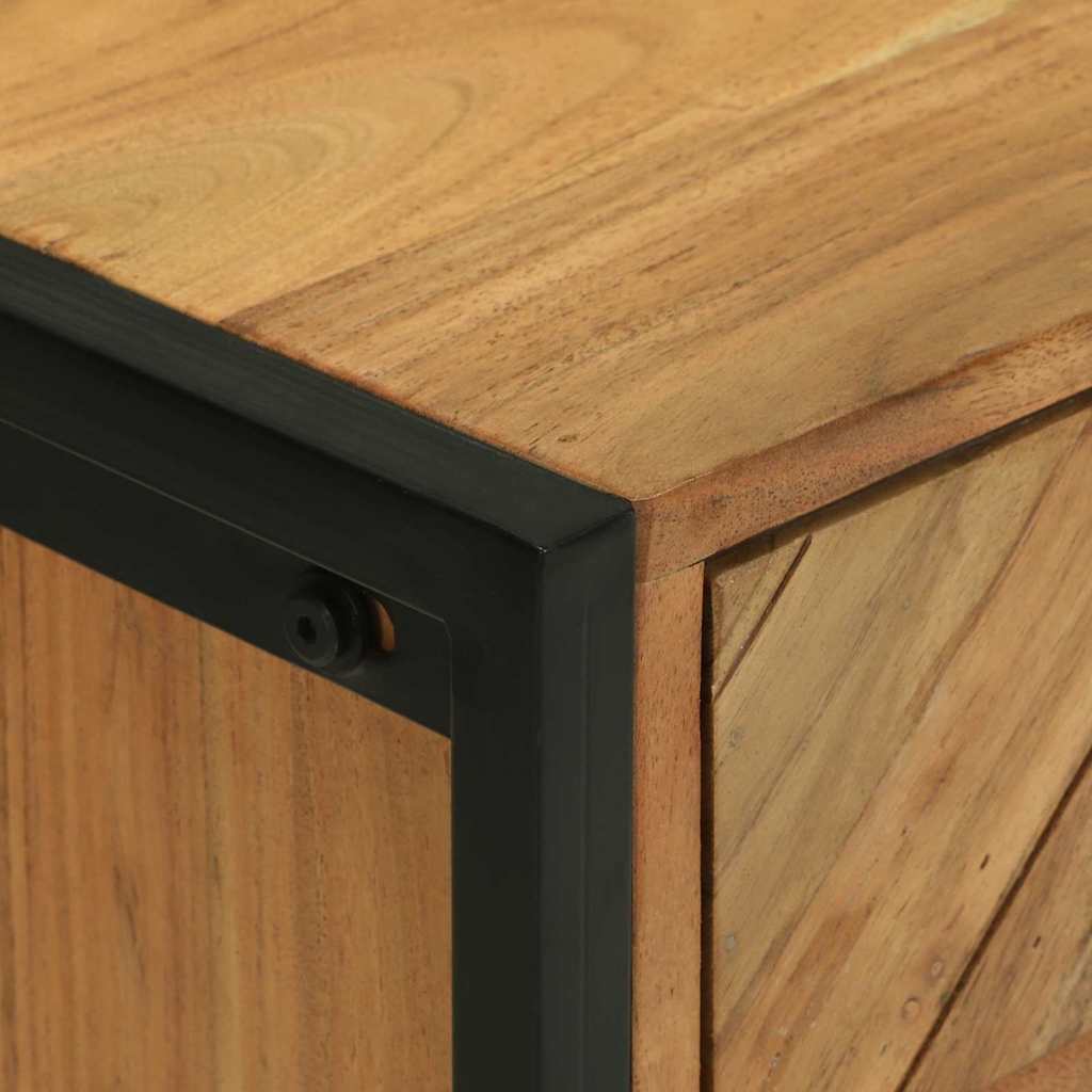Sideboard Braun 50 x 35 x 75 cm Massivholz Akazie