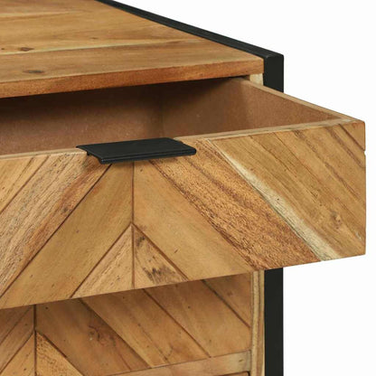 Sideboard Braun 50 x 35 x 75 cm Massivholz Akazie