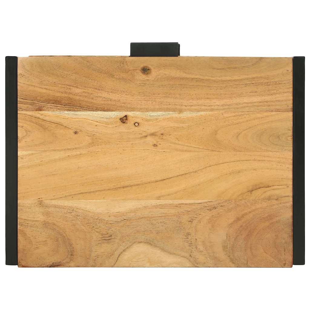 Sideboard Braun 50 x 35 x 75 cm Massivholz Akazie
