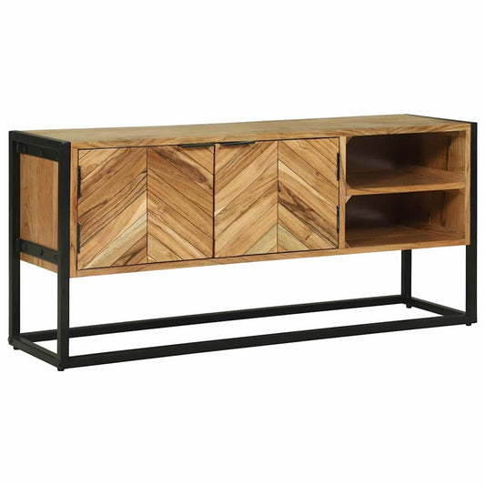 TV-Schränk Braun 110 x 30 x 50 cm Massivholz Akazie