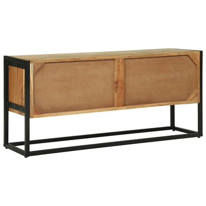 TV-Schränk Braun 110 x 30 x 50 cm Massivholz Akazie