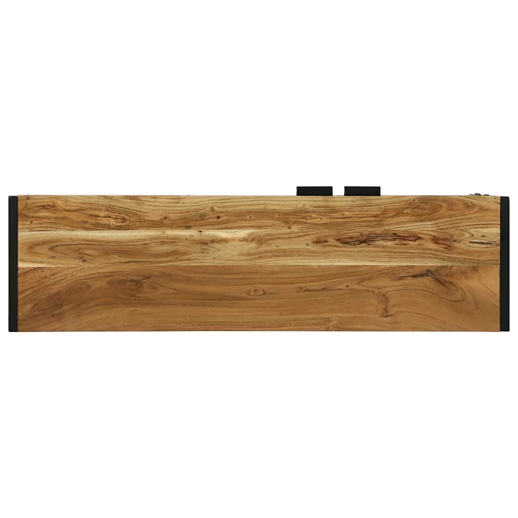 TV-Schränk Braun 110 x 30 x 50 cm Massivholz Akazie
