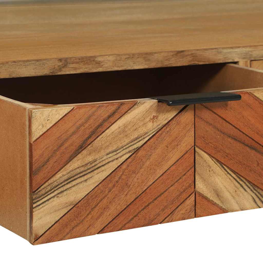 TV-Schränk Braun 100 x 35 x 50 cm Massivholz Akazie