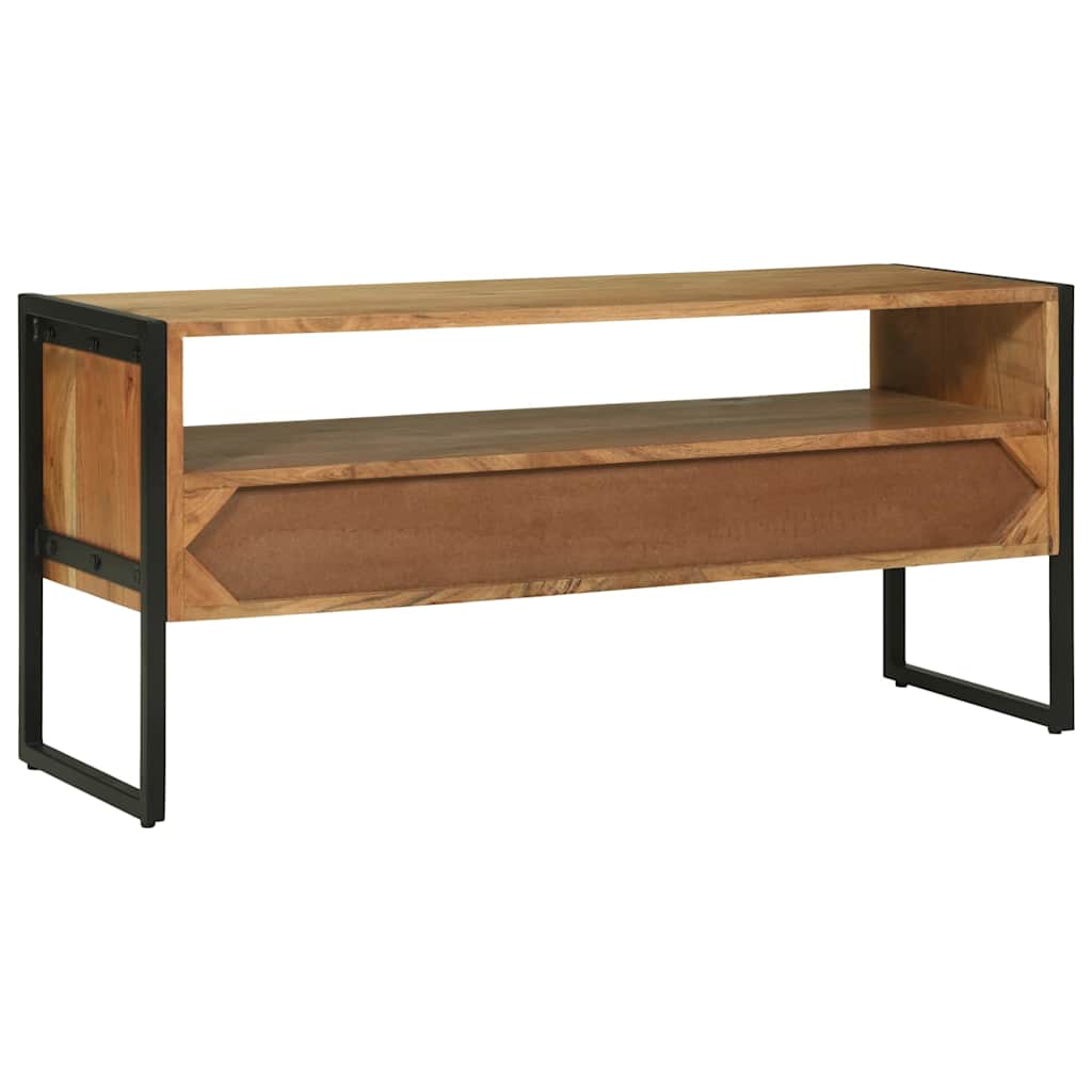 TV-Schränk Braun 100 x 35 x 50 cm Massivholz Akazie
