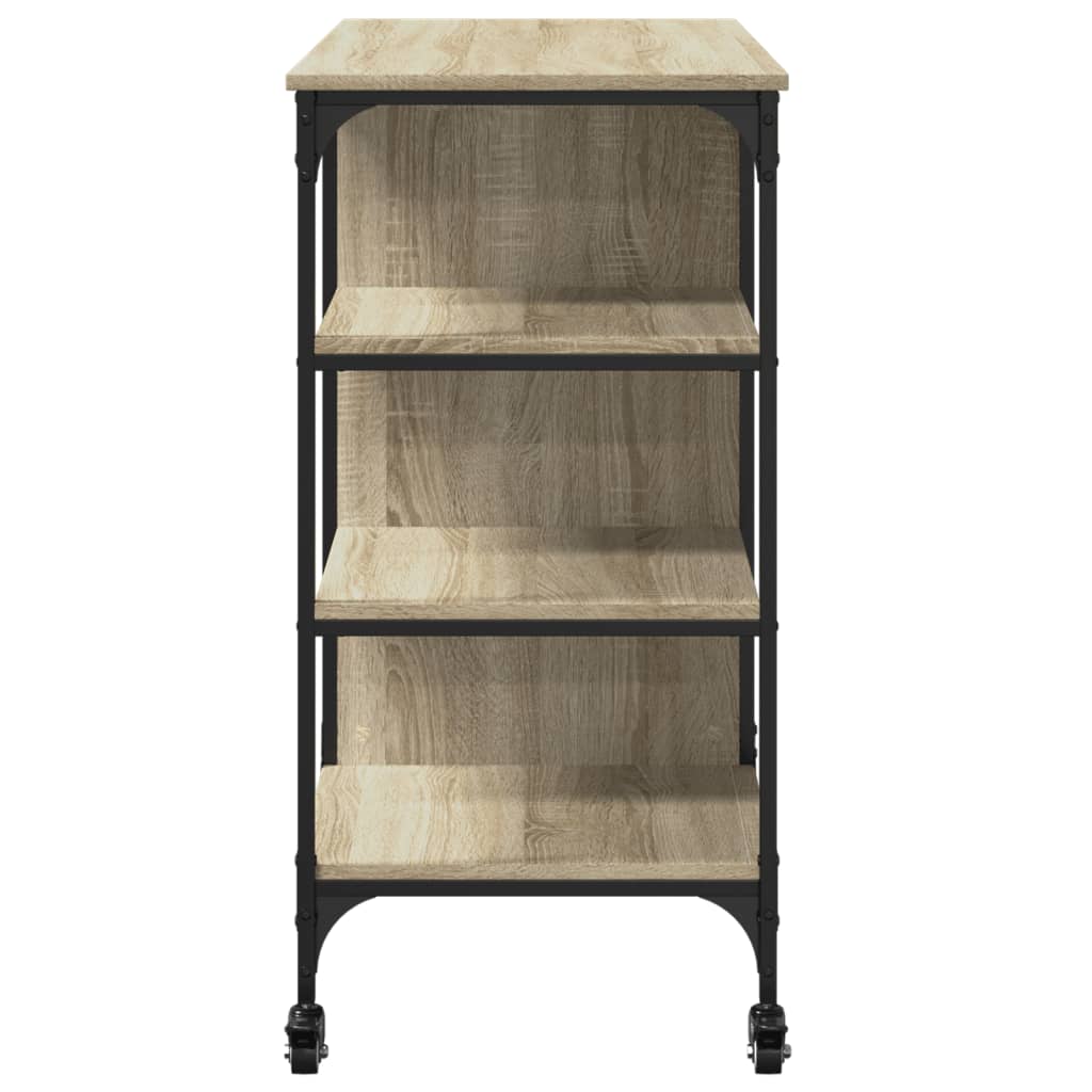 Küchenwagen Sonoma-Eiche 100x45x89,5 cm Holzwerkstoff