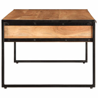 Couchtisch 110x55x40 cm Massivholz Akazie