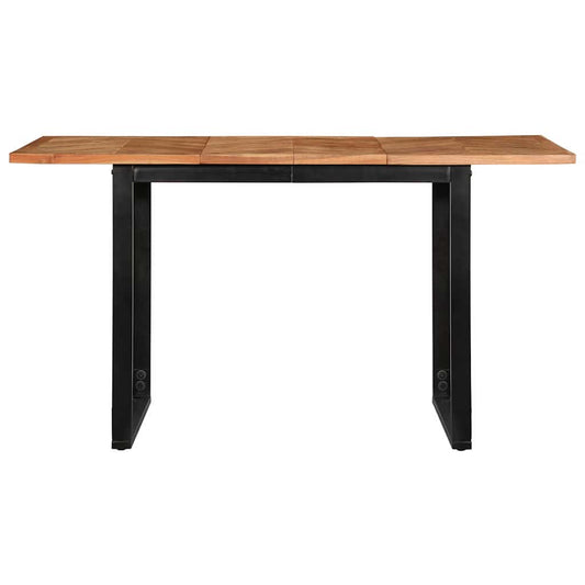 Esstisch 140x70x75 cm Massivholz Akazie