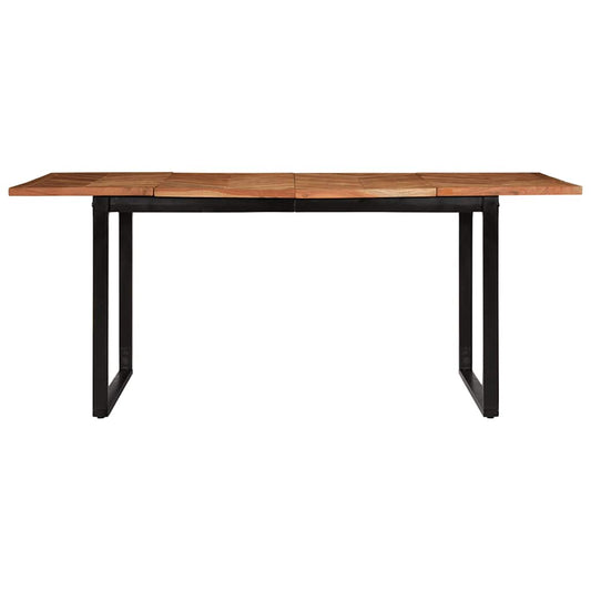 Esstisch 180x90x75 cm Massivholz Akazie