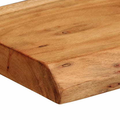 Wandregale 2 Stk. 30x20x3,5 cm Massivholz Akazie