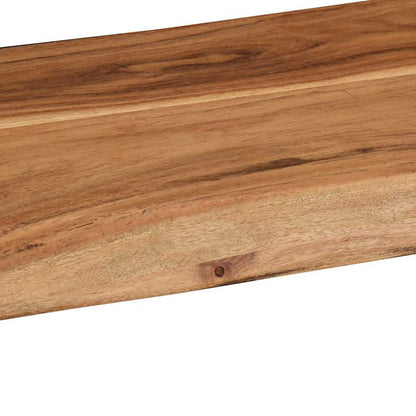 Wandregale 2 Stk. 60x20x3,5 cm Massivholz Akazie