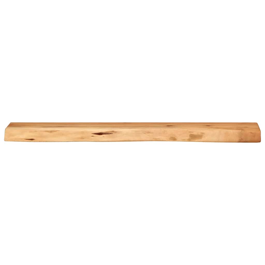 Wandregale 2 Stk. 80x20x3,5 cm Massivholz Akazie