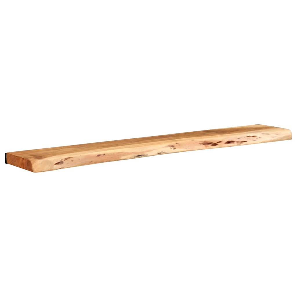 Wandregale 2 Stk. 100x20x3,5 cm Massivholz Akazie