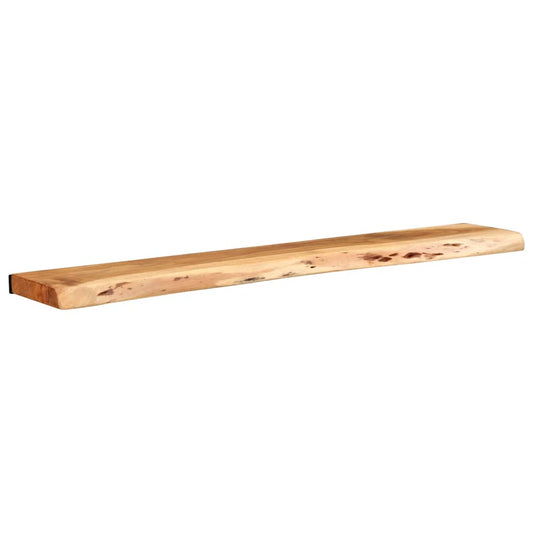 Wandregale 2 Stk. 100x20x3,5 cm Massivholz Akazie