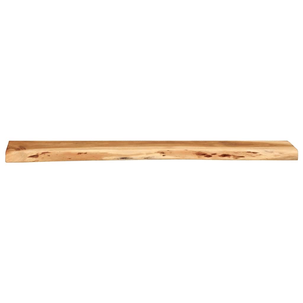 Wandregale 2 Stk. 100x20x3,5 cm Massivholz Akazie