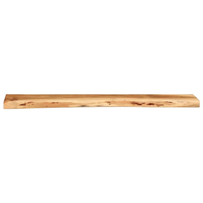 Wandregale 2 Stk. 100x20x3,5 cm Massivholz Akazie