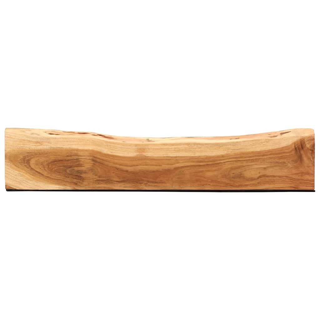 Wandregale 2 Stk. 100x20x3,5 cm Massivholz Akazie