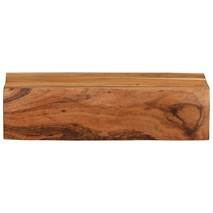 Wandregale 2 Stk. 30x17x8 cm Massivholz Akazie