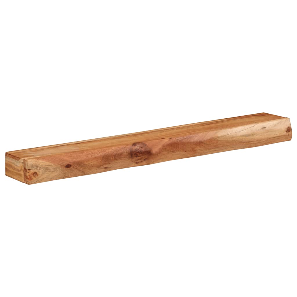 Wandregale 2 Stk. 100x17x8 cm Massivholz Akazie