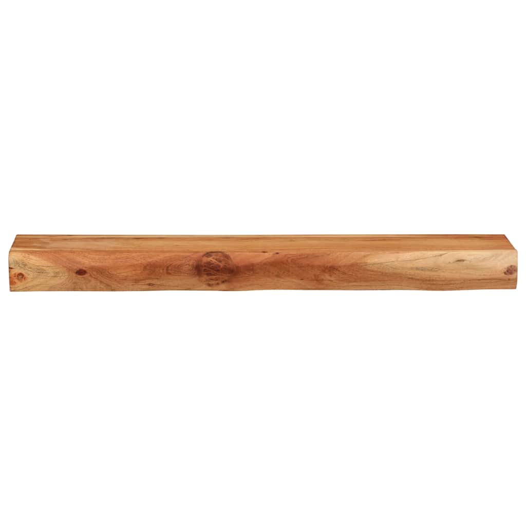 Wandregale 2 Stk. 100x17x8 cm Massivholz Akazie