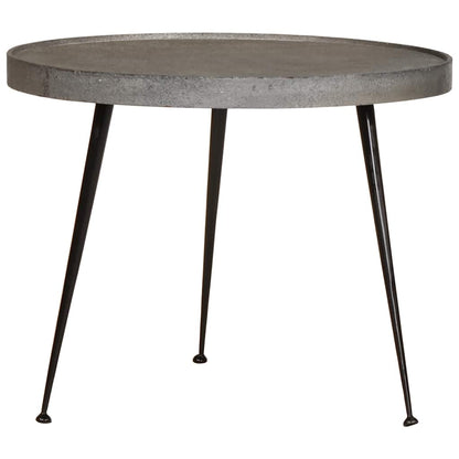 Couchtisch 3 Stk. Silbern Holzwerkstoff