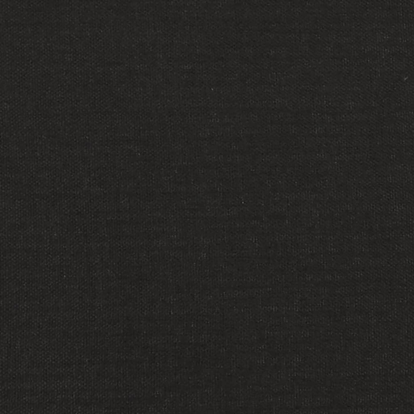 Schlafsofa 2-Sitzer Schwarz Stoff