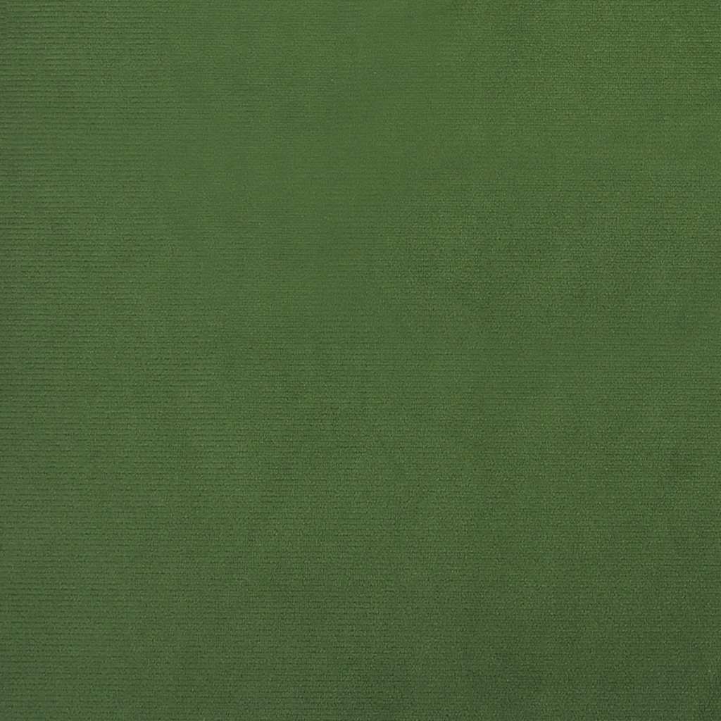 Schlafsofa 2-Sitzer Dunkelgrün Samt