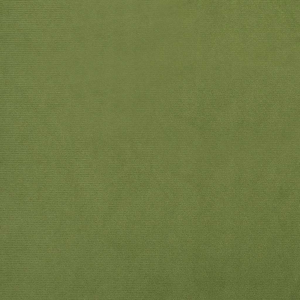 Schlafsofa 2-Sitzer Hellgrün Samt