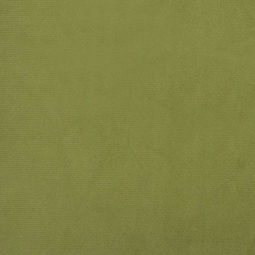 Schlafsofa 2-Sitzer Hellgrün Samt
