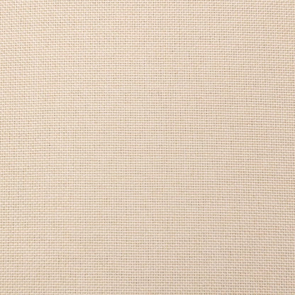 Schlafsofa 2-Sitzer mit 2 Kissen Creme Stoff
