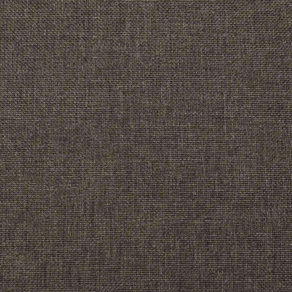 Schlafsofa 2-Sitzer mit 2 Kissen Braun Stoff